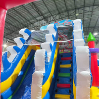 Château gonflable avec toboggan, château gonflable dragon, château gonflable pour fête