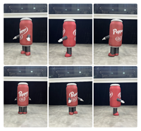 Costume gonflable imperméable pour la promotion publicitaire, type mascotte de canette/bière/boisson, pour la marche
