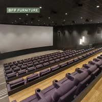 Canapé inclinable de cinéma maison BFP Home One Stop Furniture, style moderne et classique, pour usage commercial.