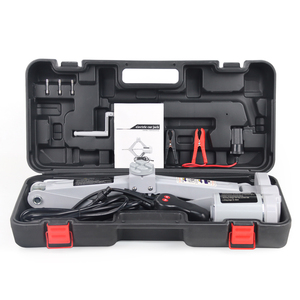 High <strong>Lift</strong> 12V 5 Tons Heavy Load Steel <strong>Electric</strong> Scissor <strong>Car</strong> <strong>Jack</strong> 150W With Warning Sign Case For Vehicle - Product Image 2