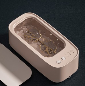 Nettoyeur <span class=keywords><strong>à</strong></span> ultrasons professionnel Portable Mini nettoyeur de bijoux petite <span class=keywords><strong>Machine</strong></span> de nettoyage <span class=keywords><strong>à</strong></span> ultrasons pour colliers d'anneaux de lunettes - Product Image 2