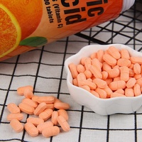 Comprimés de vitamine C naturelle (acide ascorbique) en vente chaude OEM - Complément alimentaire (1000 comprimés) |   Soutient l'apport nutritionnel quotidien