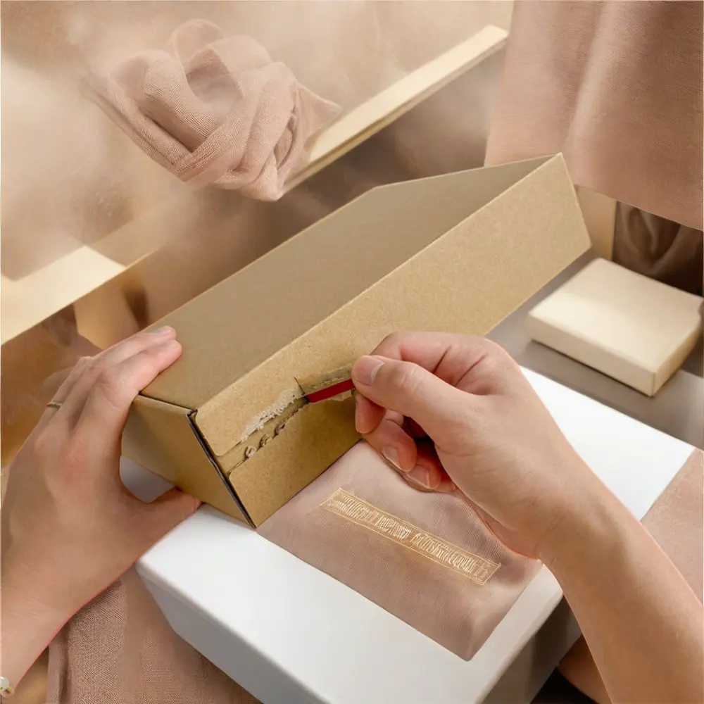Эко гофрированный картон, плоские коробки с логотипом, доставка, почтовая коробка, коробка с застежкой-молнией для одежды, перерабатываемая