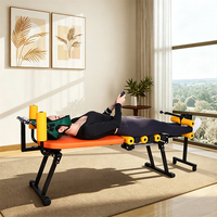Appareil d'étirement électrique professionnel portable, système de thérapie à domicile pour la décompression cervicale et lombaire, bancs d'étirement pour les jambes
