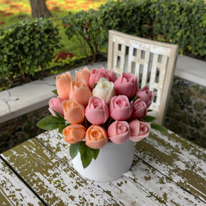 แม่พิมพ์ซิลิโคนเรซิ่นรูปดอกทิวลิป3D แบบ H-0691/2 3แบบสำหรับทำเทียนอีพ็อกซี่แม่พิมพ์เทียนไขถั่วเหลืองของขวัญวันหยุด - Product Image 6