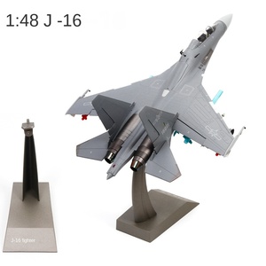 Terbo 1:48 J-16 modello di aereo simulazione cacciabombardiere con carrello retrattile per Hobby vetrine - Product Image 5