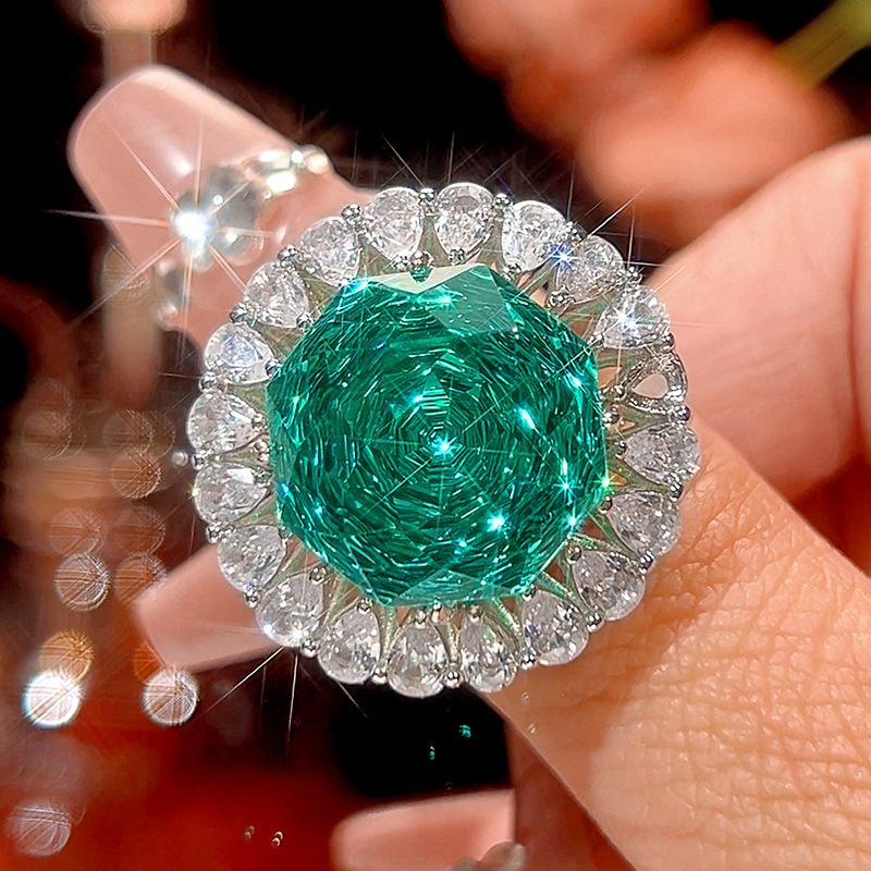 open size Parra green ring