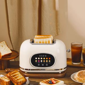 <span class=keywords><strong>Tostadora</strong></span> inteligente con pantalla táctil, <span class=keywords><strong>tostadora</strong></span> <span class=keywords><strong>de</strong></span> recetas para máquina <span class=keywords><strong>de</strong></span> pan, calefacción para el hogar - Product Image 2