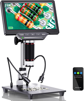 Top Selling 10.1 Inch 1600X Magnification Portable Digital Electron Microscope for Mobile Repairing VMS101B