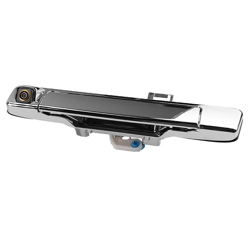 CHICIRIS Telecamera Backup Maniglia Bagagliaio Per Isuzu D-Max 2015-2018: Retrocamera Con Angolo 170°, Impermeabile IP67, Argento