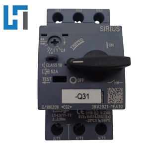 โมดูลเบรกเกอร์ป้องกันมอเตอร์แบบใหม่ รุ่น 3RV2021-1EA10 ตัวควบคุมการโปรแกรม PLC 3RV20211EA10 มีสินค้าในสต็อก - Product Image 1