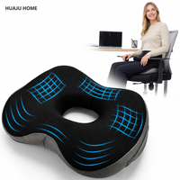 Coussin de siège ergonomique en mousse à mémoire de forme respirante pour soulager la douleur du coccyx, pour la maison, le bureau et la voiture