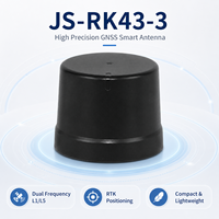 Antenne GNSS intelligente double fréquence L1 L5 RTK haute précision JS-RK43-3, indice de protection IP51, température de fonctionnement -25~60°C, réseau 4G pour UAV