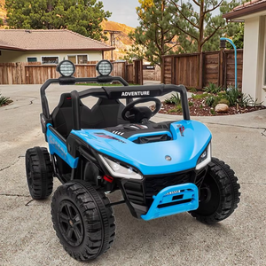 <span class=keywords><strong>Voiture</strong></span> électrique unisexe UTV à quatre roues pour enfants de 3 à 8 ans, pédale rechargeable alimentée par batterie, sport de plein air, jouet en plastique pour garçons - Product Image 1