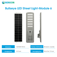 Lampadaires solaires BENSON pour l'extérieur, LED IP65 étanches, 100W/120W/200W, éclairage de jardin chinois