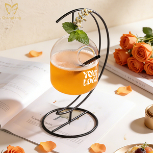 Jarra de Jugo Especial para Restaurante, Botella de Vidrio Colgante Creativa para Cócteles - Product Image 6