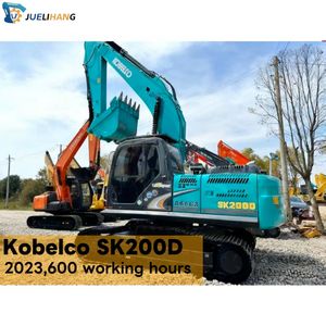 Escavatore Usato <span class=keywords><strong>Kobelco</strong></span> <span class=keywords><strong>SK200</strong></span> Stabile e Affidabile, Escavatore Medio da 20 Tonnellate <span class=keywords><strong>Kobelco</strong></span> Sk200D a Buon Prezzo in Vendita - Product Image 1