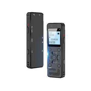 Enregistreur numérique activé par la voix de qualité dictaphone de 32 Go très sensible pour les conférences Format audio MP3 en métal - Product Image 2