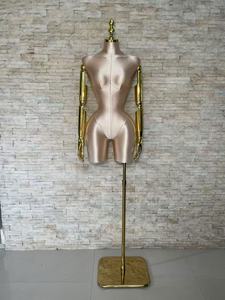 Maniquí <span class=keywords><strong>de</strong></span> culo grande con pecho grande, accesorios <span class=keywords><strong>de</strong></span> tiro <span class=keywords><strong>de</strong></span> tela <span class=keywords><strong>de</strong></span> medio cuerpo para ropa <span class=keywords><strong>de</strong></span> <span class=keywords><strong>mujer</strong></span>, maniquí <span class=keywords><strong>de</strong></span> cuerpo superior - Product Image 2