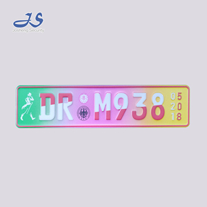 Placa de Matrícula de <span class=keywords><strong>Coche</strong></span> de Aluminio Estilo Europeo Personalizada, Placa de Vehículo <span class=keywords><strong>Europea</strong></span> Personalizada, Placas de Matrícula Personalizadas - Product Image 6
