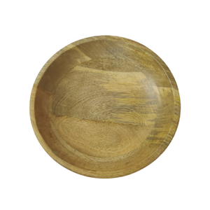 Bol à dîner rond multifonctionnel personnalisé de luxe, fait à la main, écologique, en bois de manguier naturel, pour une utilisation en soirée, de haute qualité - Product Image 2