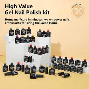 Kit de vernis à ongles en gel professionnel BOMESEL, 39 couleurs, 10 ml, durcissement UV/LED, sans TPO ni HEMA, fournitures pour la manucure et la pédicure - Product Image 3