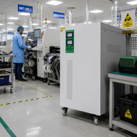 Stabilisateur de tension triphasé industriel SMT fiable haute précision pour assemblage de circuits imprimés Export TNS-30-150KVA