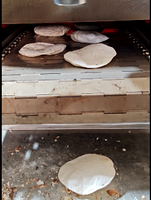 Mesin Pembuat Tortilla Tepung Otomatis Industri 5~50 CM, Mesin Pembuat Roti Pita Arab, Pizza, Roti, Chapati, Roti Lebanon, Lavash