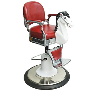 Silla <span class=keywords><strong>de</strong></span> Peluquería Hidráulica <span class=keywords><strong>de</strong></span> Cuero PU para Niños, Muebles <span class=keywords><strong>de</strong></span> Salón para Niños - Product Image 1
