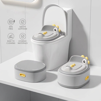 Siège de toilette portable en plastique pour bébé, pliable et facile à nettoyer, idéal pour l'apprentissage de la propreté - Vente chaude transfrontalière