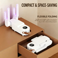 Séchoir à chaussures intelligent pliable en gros, appareil de séchage domestique pour bottes, désinfectant et désodorisant