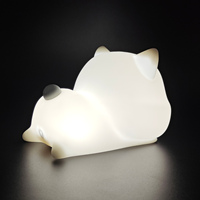Veilleuse de noël Rechargeable en Silicone pour enfant en bas âge