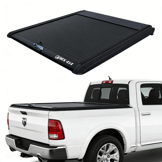Accessories Hard Cover Pickup Truck Aluminium Alloy Tonneau Cover for T-60231 Classic Dodge Ram 1500 5' 7" Bed (67.4")