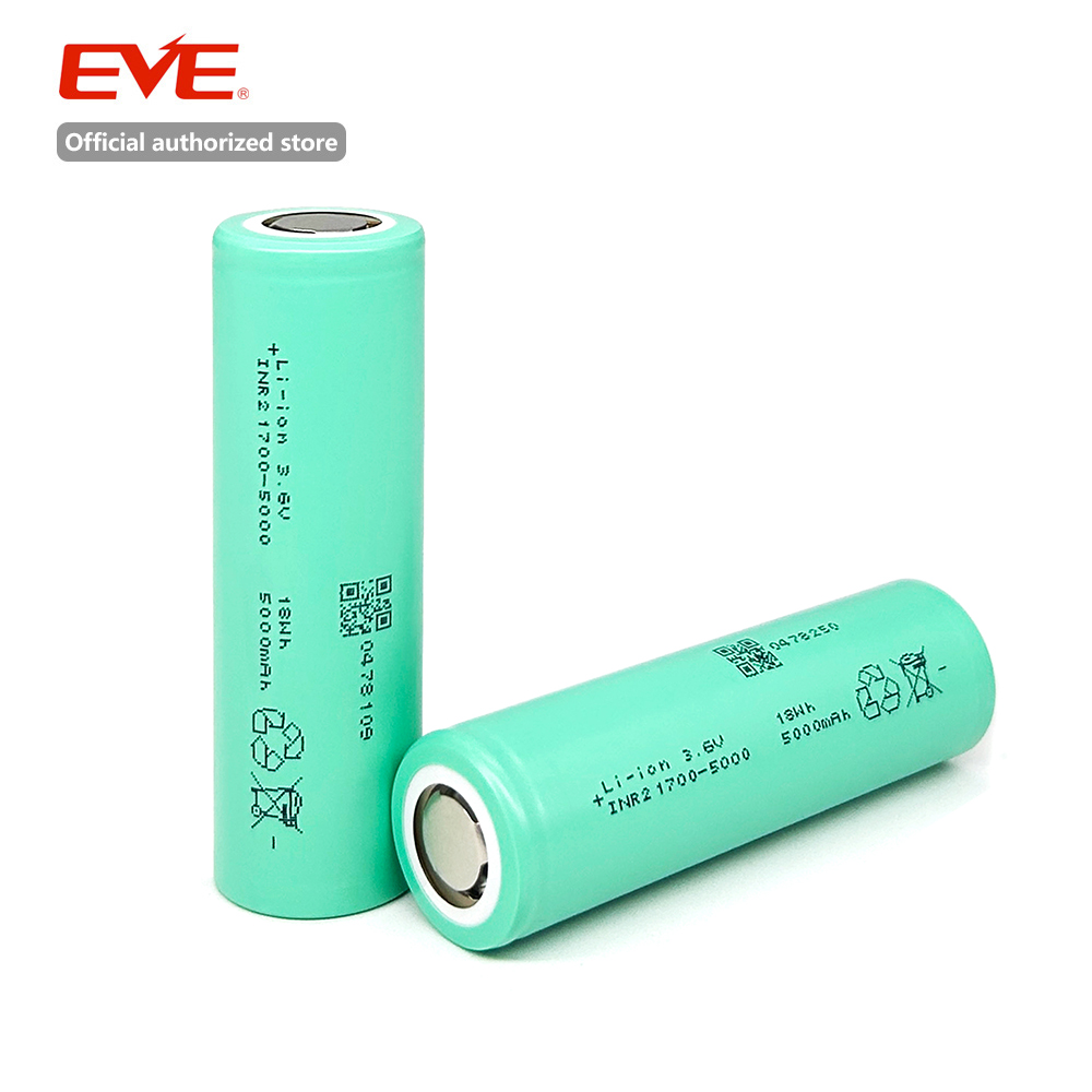 Eve 21700 5000mah 50PL 125A цилиндрическая перезаряжаемая литиевая батарея для Дронов