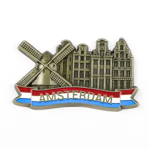 Aimant de réfrigérateur rétro avec les monuments de Londres : <span class=keywords><strong>Big</strong></span> <span class=keywords><strong>Ben</strong></span>, London Eye, <span class=keywords><strong>Tower</strong></span> <span class=keywords><strong>Bridge</strong></span> - Souvenir de voyage créatif pour les touristes - Product Image 3