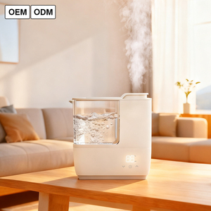 RUNAL 2L Heated Warm Mist Smart Tuya Wifi <b>Humidifier</b> With Disinfection and Remote Control for Home 2l 3l 4l 5l New Smart Wifi - Product Image 1
