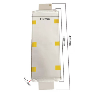Yarı katı <span class=keywords><strong>3</strong></span>.7v 111.4ah 123ah NMC Lityum Pil Şarj Edilebilir Li-ion Kese Tipi Hücre Elektrikli Araçlar için - Product Image 2