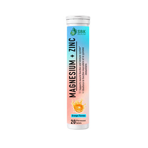Comprimés effervescents de magnésium et de zinc de haute qualité, pour maintenir les niveaux d'électrolytes - Product Image 1