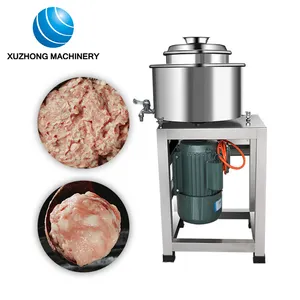 Automatic Electric Meat Ball Beater Machine High Speed Meatball Fishball Making Beater Mixer Meat Ball Pulping Beater Machine