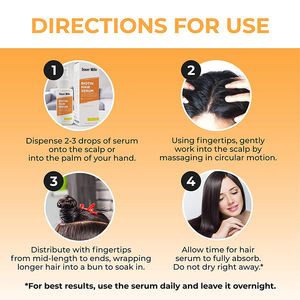 La biotina tratamiento para la pérdida de cabello suero de crecimiento productos para el cabello Natural suero de crecimiento - Product Image 3