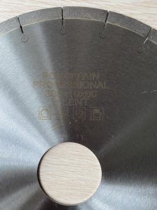 Chất Lượng Cao Tùy Chỉnh 12 Inch 300 Mm J Khe Cắm Kim Cương Dekton Lưỡi Im Lặng Cắt Cho Dekton Và Sứ Gạch - Product Image 3