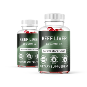 Органическая ГОВЯЖЬЯ печень <span class=keywords><strong>Gummies</strong></span> натуральная энергетическая добавка Витамин a <span class=keywords><strong>B12</strong></span> пищевые добавки - Product Image 3