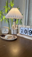 Marbre usine vendre travertin lampe de table pierre Arts maison accessoires décor naturel marbre lampe maison décorative