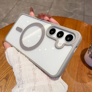 Funda Magnética <span class=keywords><strong>de</strong></span> Lujo para Teléfono Móvil <span class=keywords><strong>de</strong></span> TPU+PC con Diseño Transparente Esmerilado, Apta para <span class=keywords><strong>Samsung</strong></span> - Product Image 6