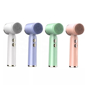 Brosse nettoyante électrique portable en silicone pour le visage, nettoyage en profondeur, chaud et froid - Product Image 4