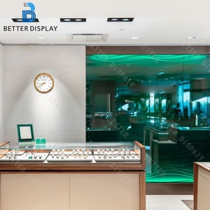 Tùy chỉnh đồng hồ hiển thị tủ đồng hồ hiển thị truy cập cho kính đồng hồ hiển thị đứng - Product Image 4