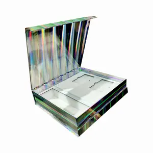 صندوق تعبئة كبير قابل للطي مغناطيسي بتصميم مخصص جديد صندوق هدايا فاخر من الورق المقوى الصلب قابل للطي