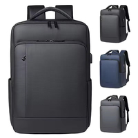 Sac à dos pour ordinateur portable de grande capacité de haute qualité avec logo personnalisé, extensible, avec port USB, sac à dos de voyage, sac à dos pour ordinateur portable
