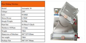 Macchina Elettrica <span class=keywords><strong>per</strong></span> Stendere la Pasta della <span class=keywords><strong>Pizza</strong></span> da 15 Pollici, Larghezza 0-15 Pollici, <span class=keywords><strong>per</strong></span> Pizzerie - Product Image 4