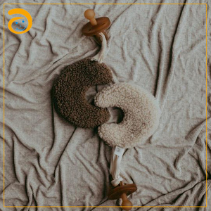 Cloud lmoon – porte-sucette en peluche pour bébé, clip factice pour nouveau-né, cadeau de grossesse - Product Image 5